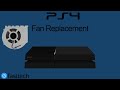 PS4 is Too Hot and Turns off Repair (Fan Replacement CUH-1001A/CUH-1115A)