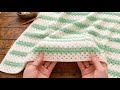Crochet For Beginners 💯✅ Beautiful EASY Crochet Baby Blanket Pattern 😍