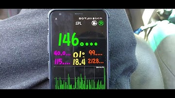 Spl lab Wireless Bass Meter And Clamp Attachment On Android Device