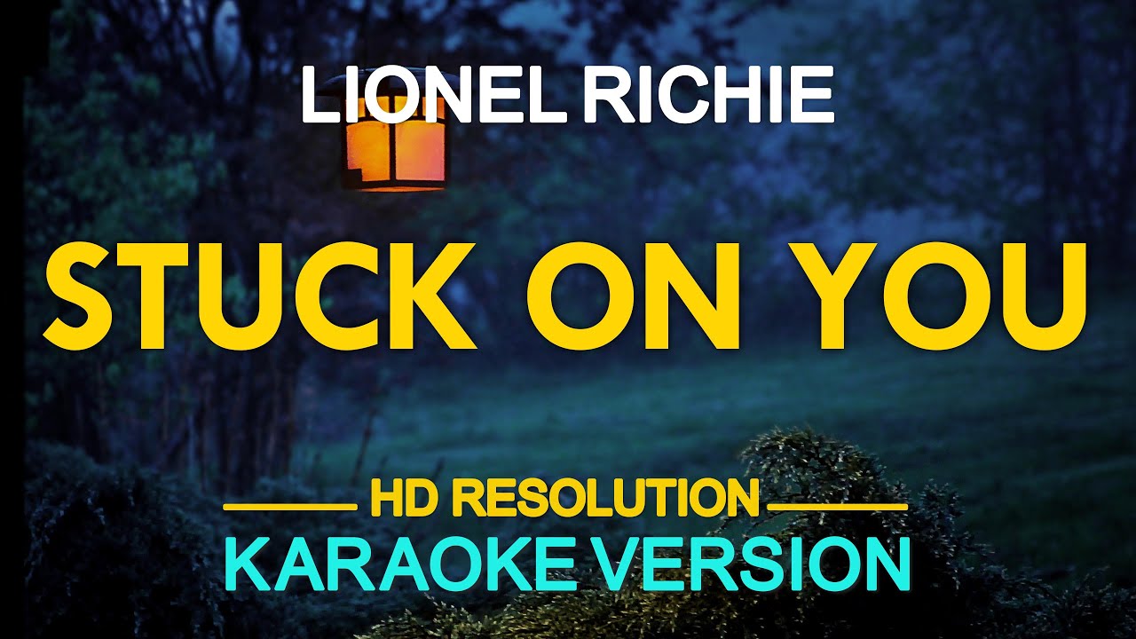 Lionel Richie - Stuck On you (Karaoke) #shorts 