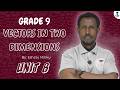 Grade 9 Maths Unit 8 : 8.7 parallel vectors and 8.8 standard unit vectors | LucyBridgeAcademy |
