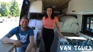 Van Tour  Shower Hack, Bathroom Hack, Great Couple traveling the Country