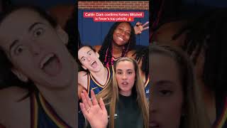Famous Caitlin Clark confirms Kelsey Mitchell is the Indiana Fever’s top priority 👀. #wnba Wealth