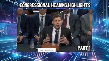 AI Powerhouse Showdown Part 1: Congress vs. OpenAI, Microsoft & AMD. (Game-Changing Testimony)