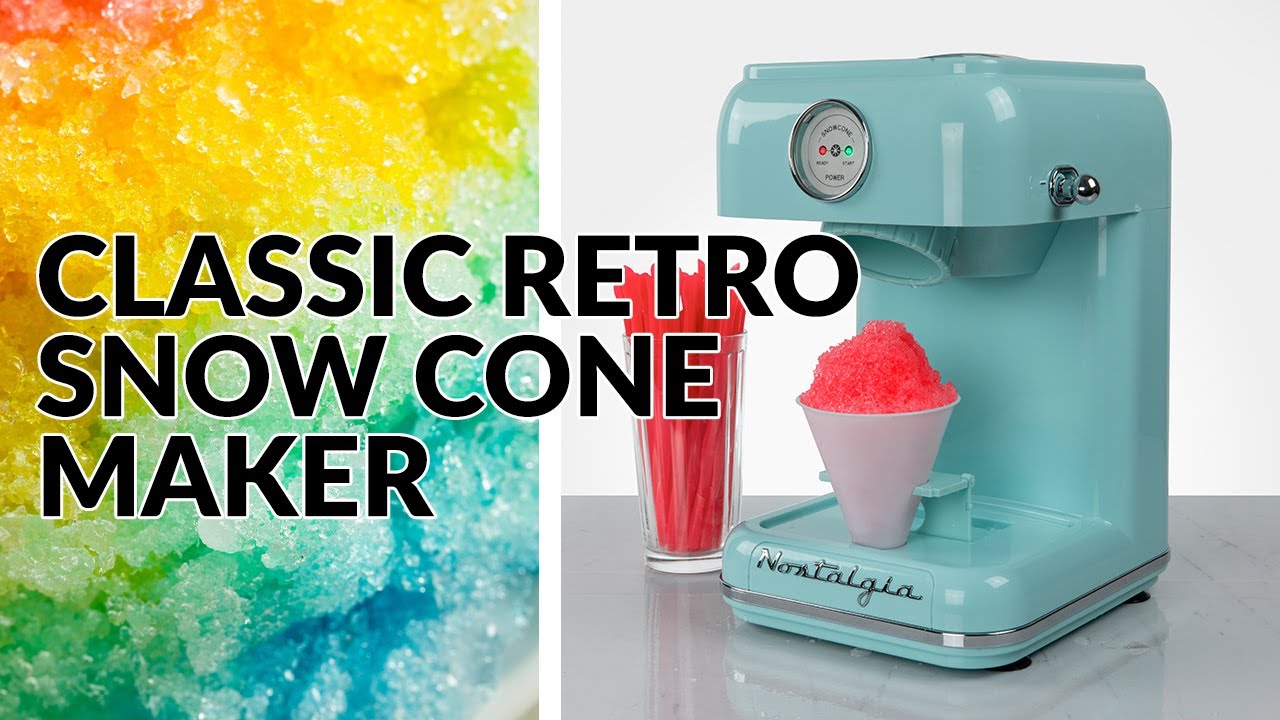 Classic Retro Ice & Frozen Fruit Ice Shaver