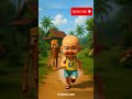 UPlN BERUBAH KARENA DIKEJAR TUNG TUNG😭💀#upinipin #komedi #trending #trendingshorts #comedy #short