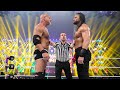 Roman Reigns vs. Goldberg Universal Championship - WWE Elimination Chamber 2022