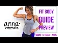 Fit Body Guide Preview + Foam Rolling | ANNA VICTORIA