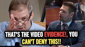 Moment Jordan & Andy Biggs PULLS-OUT Video That TOTALLY Leaves Swalwell & ENTIRE Democrat SPEECHLESS