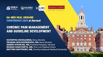 UA-MED Heal Ukraine 2025 - Chronic Pain Management and Guideline Development