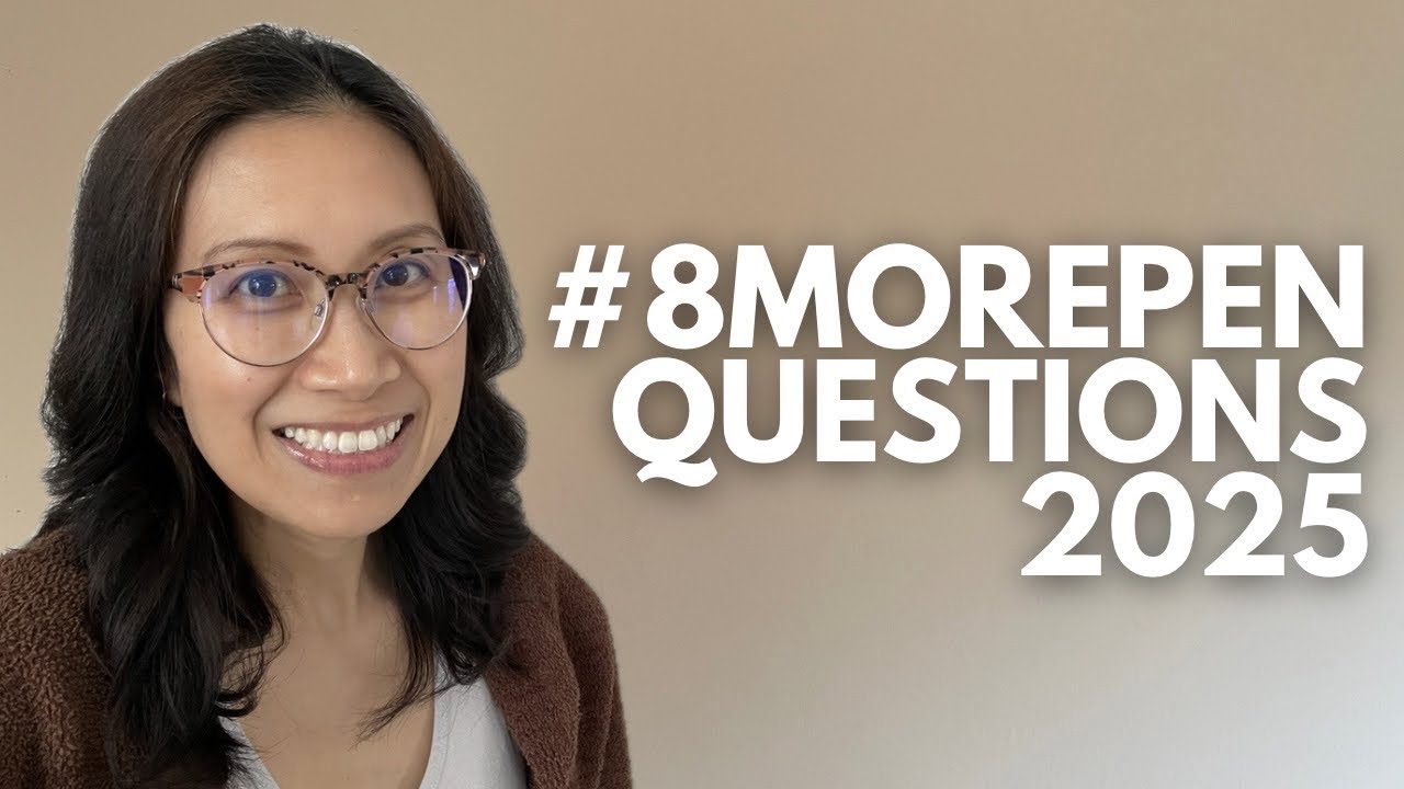 #8MOREpenquestions2025 // More questions about the #fountainpen hobby!