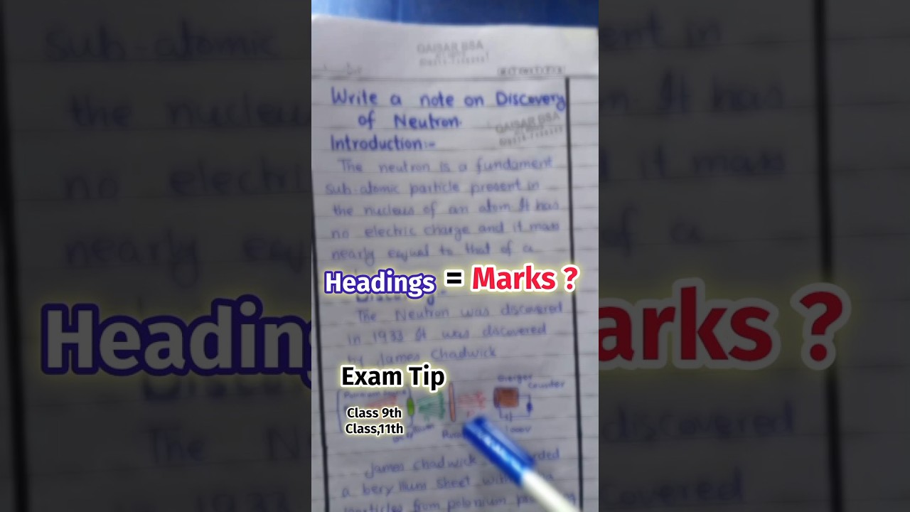 Почему заголовки важны в развернутых ответах? | Химия, 9 и 11 классы | Советы для получения макси...