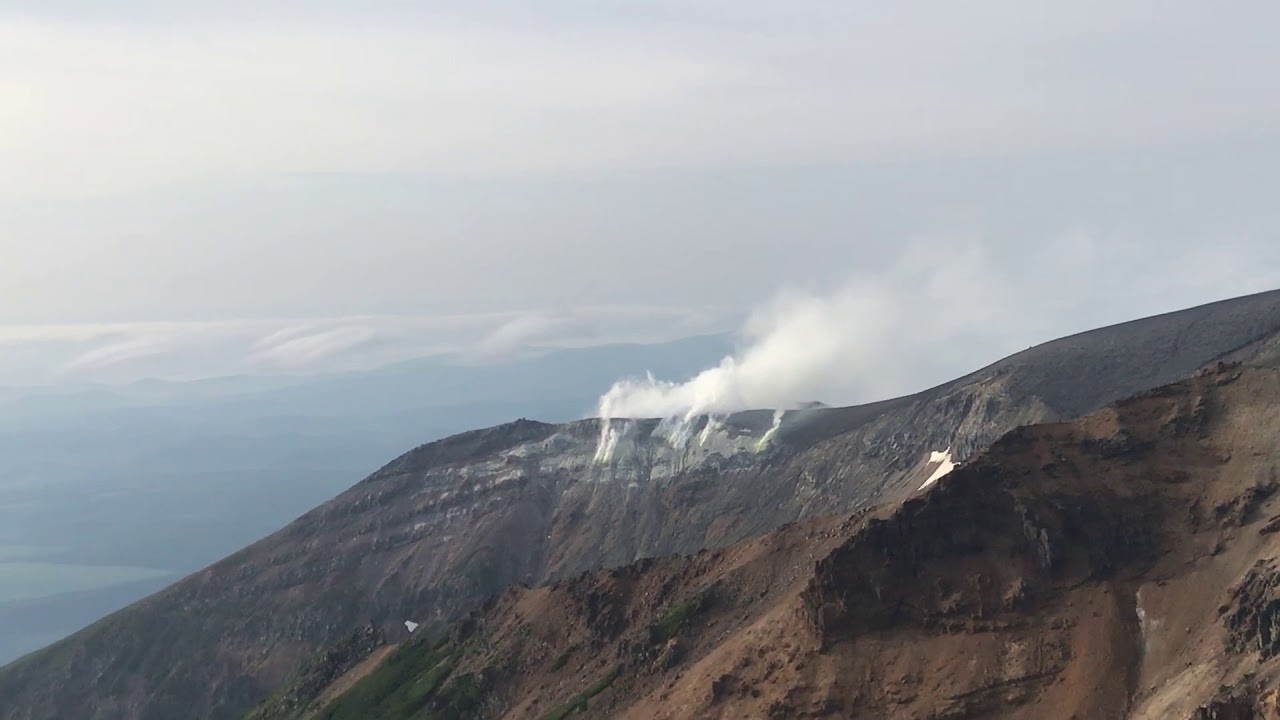 十勝岳連峰 富良野岳から上ホロカメットク山 2018年06月28日 登山 山行記録 ヤマレコ