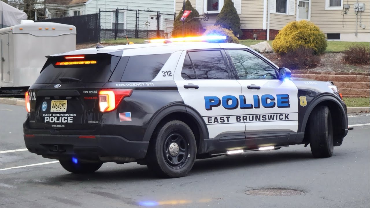 East Brunswick Police Department Patrol Unit 312 On Scene | 01-29-2024
