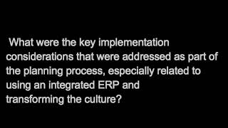 system integration and architecture Case study number 5
