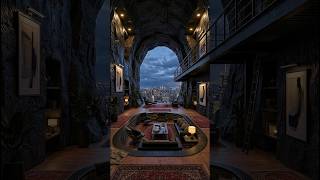 A Cave Lounge Above the City 🌃