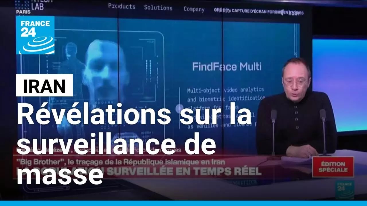 Iran : révélations sur le traçage de la population, surveillée en temps réel • FRANCE 24