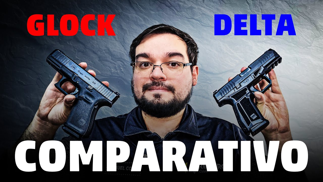AREX Compensando mais que GLOCK agora? Comparativo Glock G19 GEN 5 VS Arex Delta.