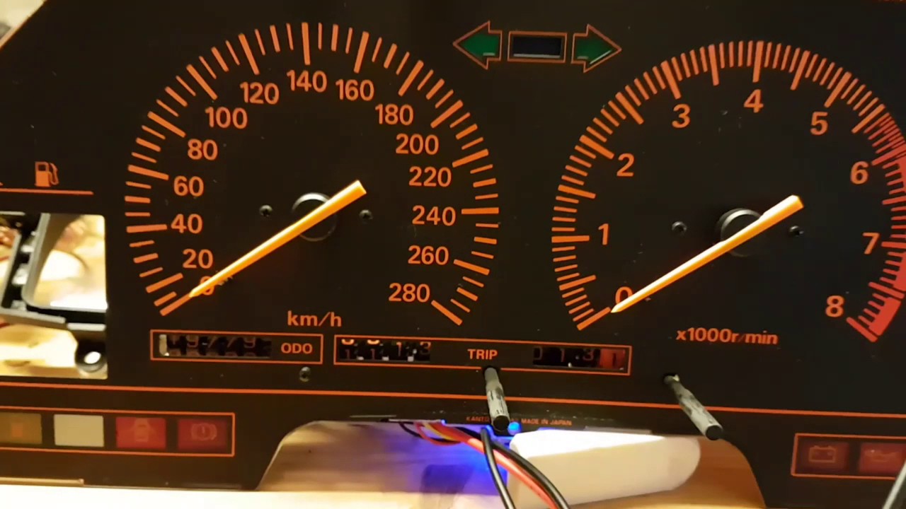 Z31 300ZX speedometer repair and testing YouTube