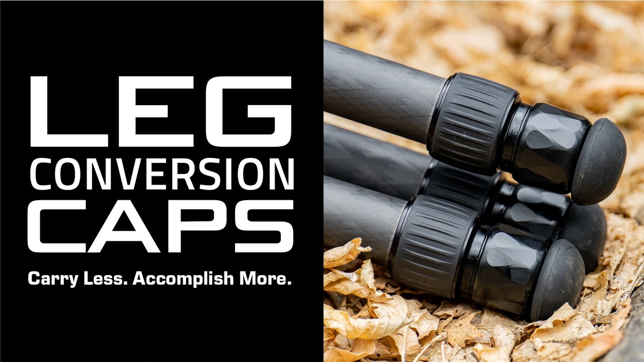 Really Right Stuff Leg Conversion Caps | HOW TO