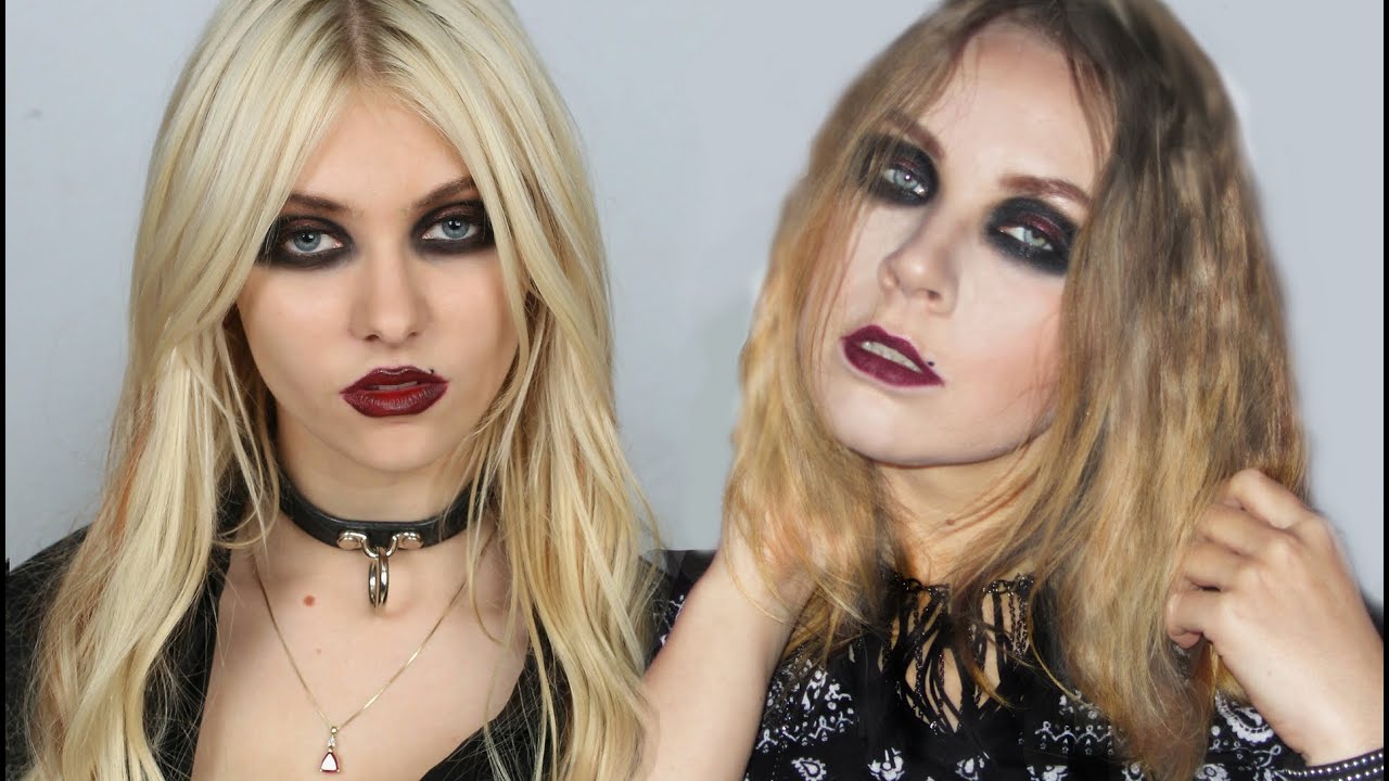 værst fornærme Supermarked Taylor Momsen (The Pretty Reckless) Makeup tutorial - YouTube