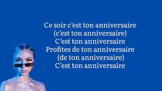 Eva - anniversaire (paroles/lyrics)