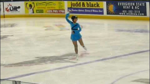 67-year-old figure skater in her first competition