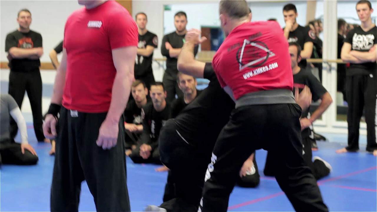 Technique de krav maga ( KMKC3) en situation de protection rapprochée