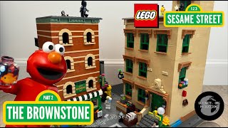 : LEGO 123 Sesame Street Expansion, Part 2  The Brownstone | LEGO City Update