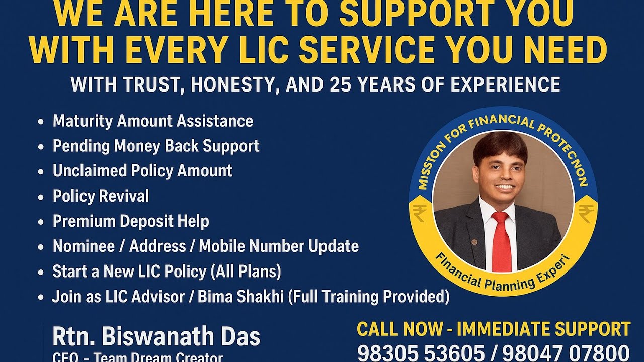 “25 Years Trusted LIC Services |“LIC Policy Problems? Get Guaranteed ...