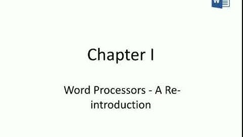 Word Processor for Grade 7