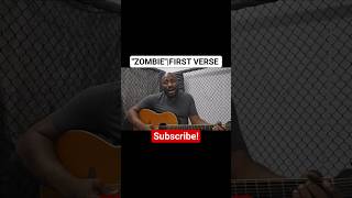 Zombie | Solo Acoustic Cover (Opening Verse)