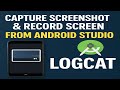 Capture Screenshot &amp; Record Screen from Android Studio Logcat | No Extra Tools Needed!