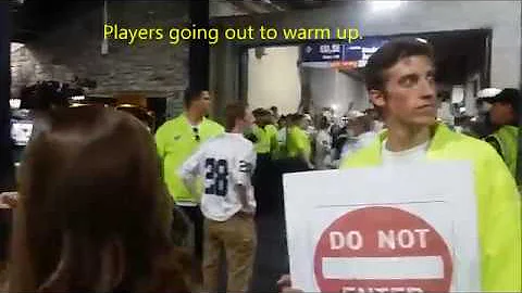 PENN STATE -vs- Michigan In the Tunnel Beaver stadium 10/21/17