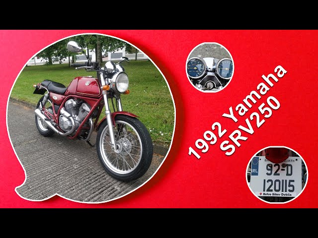 1992 Yamaha SRV250- the only srv250 in ireland! - 1992 yamaha