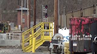 csx B816-31 eastbound empty coal train gets a blast for 26th birthday to josh rhine