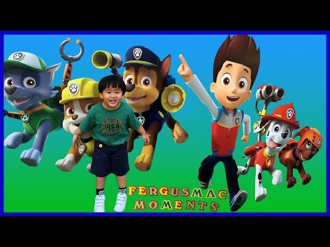 PAW PATROL MEET and GREET with Ryder, Marshall, Chase at Paw Patrol Live Show