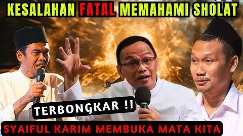 Kesalahan FATAL memahami sholat💥TERBONGKAR ✔️#syaifulkarim #makrifat #dzikir #ngajiroso