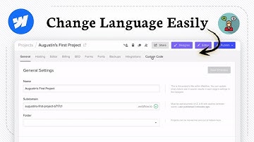 De taal van de site wijzigen in Webflow (lokalisatiestappen)