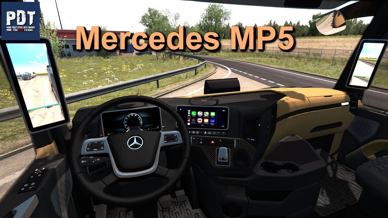 MERCEDES-BENZ ACTROS MP5 2020 V1.1 »  - FS19, FS17, ETS 2 mods