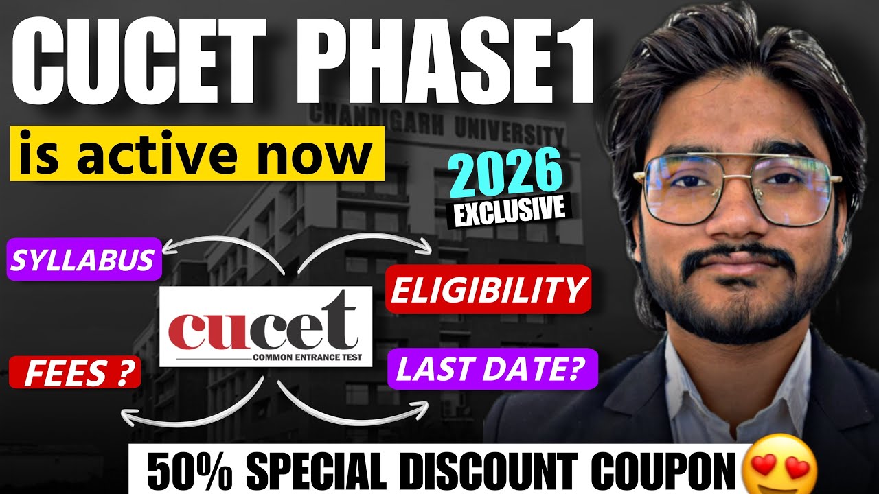 cucet syllabus | CUCET 2026 Chandigarh University | cucet chandigarh university 