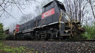 Cincinnati Eastern Railroad, Former Southern RR Switcher, and Jawtooth?  Sardinia Ohio