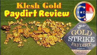 Klesh Gold Strike Paydirt Review  Half Gram Guaranteed #paydirt #Klesh #GoldPanning