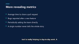 GitHub Copilot #35 — Adoption metrics: measuring Copilot's impact on a team