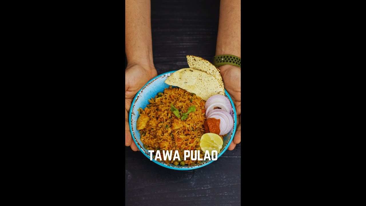 Mumbai Style Tawa Pulao | Easy Pulav Recipe | Kunal Kapur Recipes #Shorts #YTShorts #Pulav #Rice