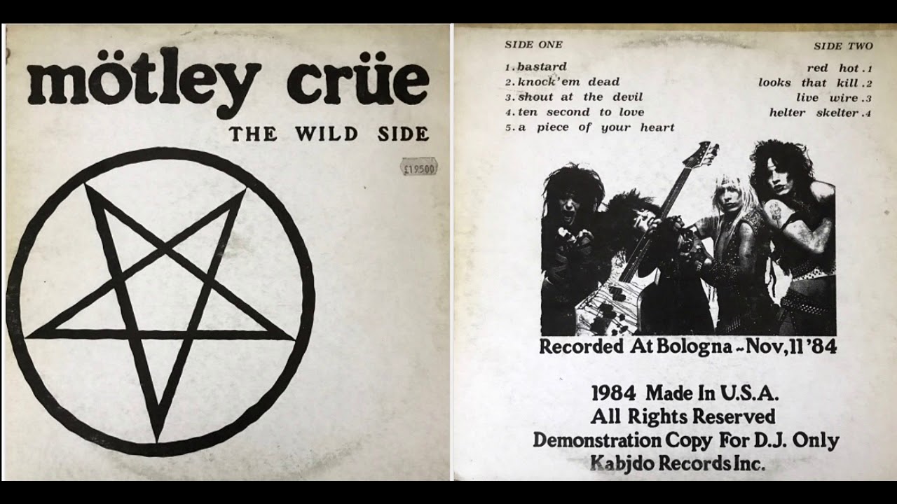 Motley Crue Shout At The Devil Live Bologna 11.11.1984 {AUDIO} - YouTube alucard v2