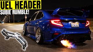 VB WRX UEL Header Install + Sound Clips!