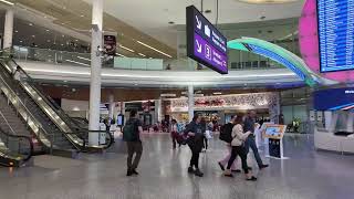 Toronto Pearson Airport (YYZ) Walking Directions - Arrival to Car Rentals, Ground Transportation