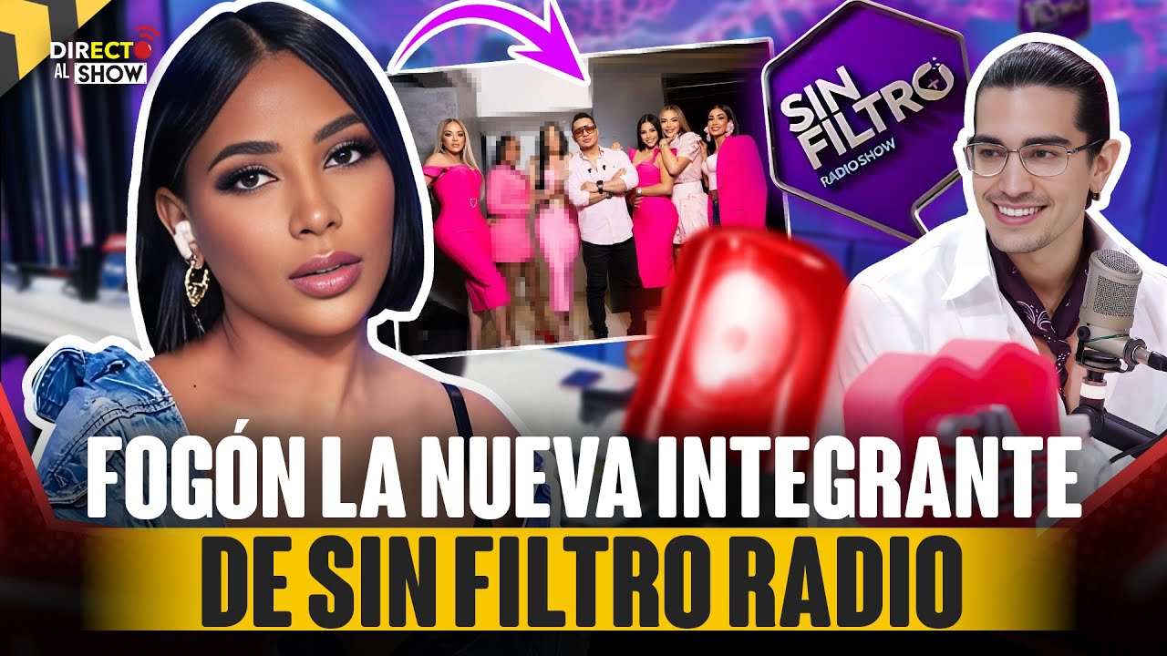 GIUSEPPE REVELA FOGÓN SERÁ LA NUEVA INTEGRANTE DE SIN FILTRO