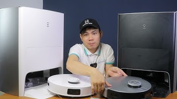 So sánh Robot hút bụi Ecovacs X1 Omni và T10 Omni | Homix.vn